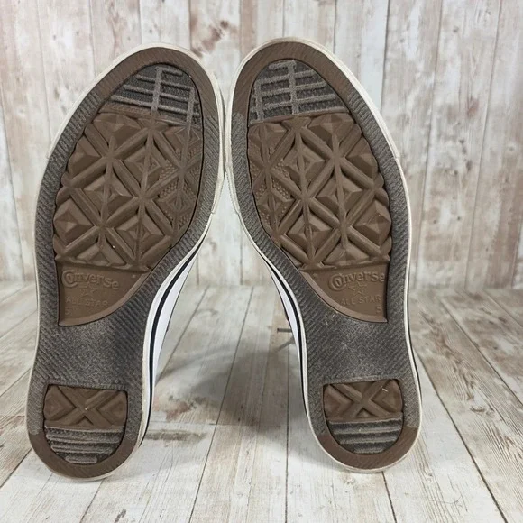 Converse All Star Maroon Low Top Canvas Sneakers Women's Size 7 Casual Shoes - Picture 7 of 8